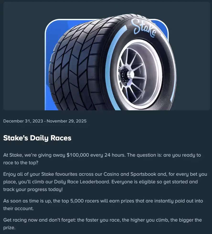 Daily promo offer