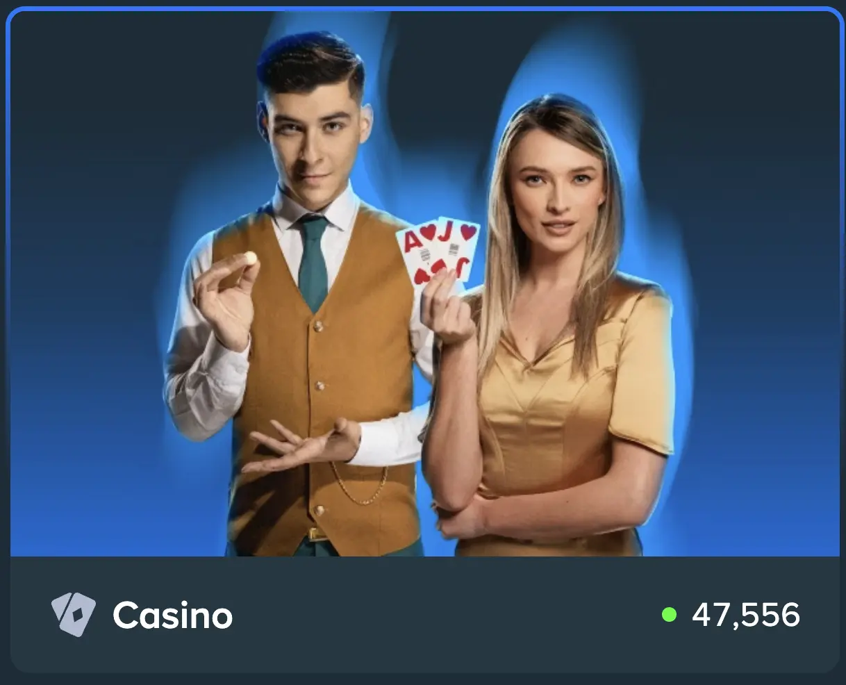 Casino promo banner